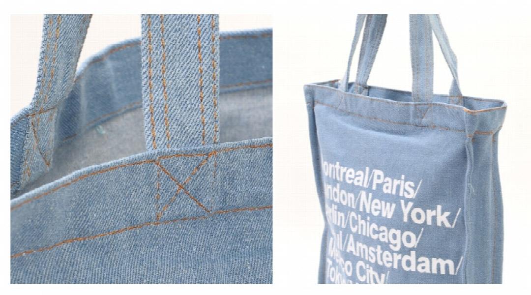 Women's Large Denim Tote Bag